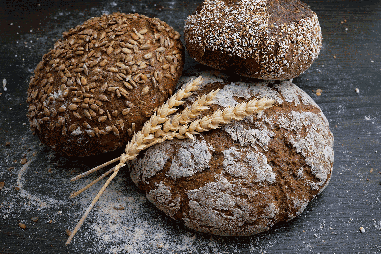 Brote und Ähren der Bäckerei Miehling